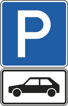 velde 1x Parkplatz-Schild Geschäftsführung Parken Schild Parkplatz